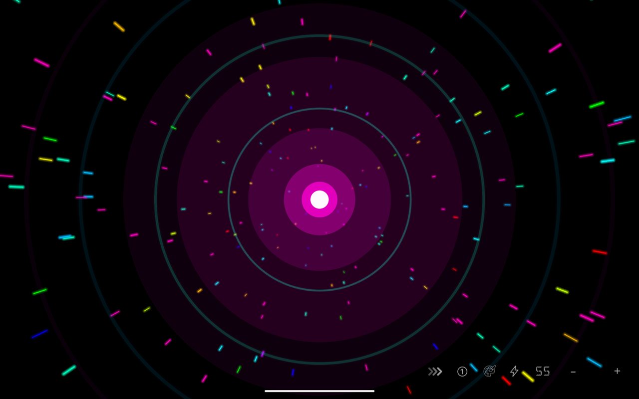 Landscape discoball ring mode